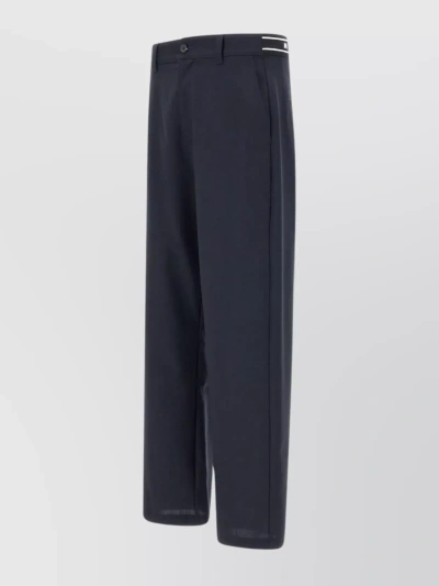 MARNI RELAXED FIT WIDE LEG TROUSERS