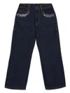 Marni Rhinestone-embellished Jeans In Blue