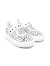 Marni Rhinestone-embellished Sneakers In White