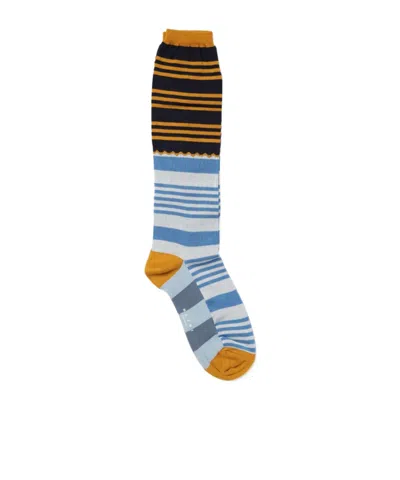 Marni Rib Socks In Multicolor