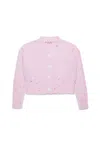 Marni Distressed Cardigan In Pink