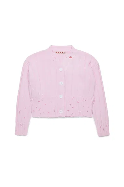 MARNI CARDIGAN A COSTE CON ROTTURE