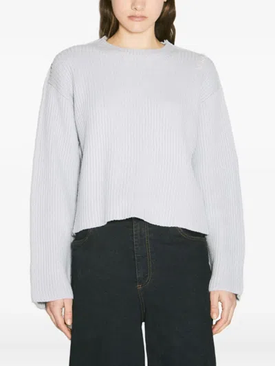 MARNI RIBBED-KNIT SWEATER