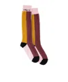 Marni Ribbed Socks In Multi