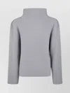 Marni Ribbed Stitch Turtleneck Sweater In Gray
