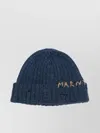 Marni Braided Wool Cap With Embroidery