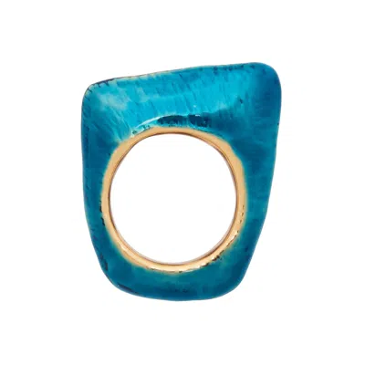 Pre-owned Marni Ring 'blue' | Women's Size S
