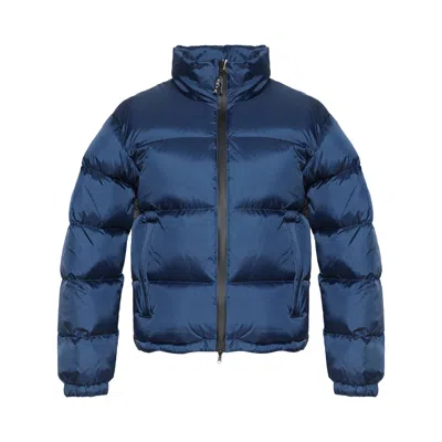 Pre-owned Marni Ripstop Nylon Padded Jackets 'ink' | Blue | Men's Size L