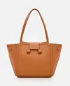 Marni Mini Riviera Tote Bag In Brown