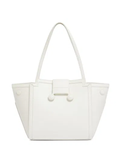 Marni Riviera Structured Tote Bag In White