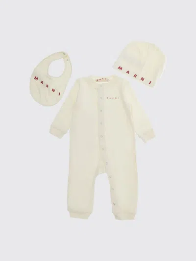 Marni Babies'  Romper Kids In White