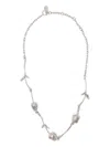 Marni Rose-shaped Necklace In Multi