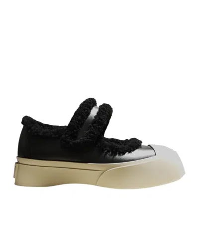 MARNI MARNI MARY JANE TOUCH-STRAP FASTENED SNEAKERS
