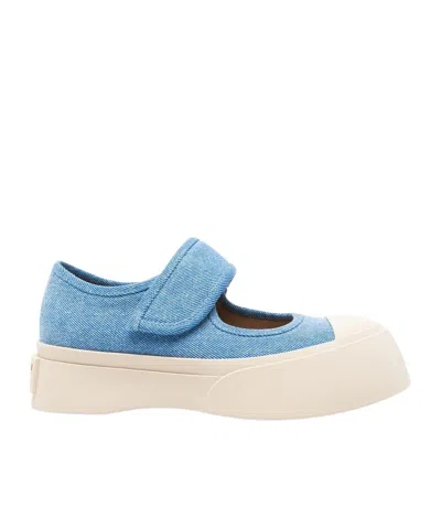 MARNI MARNI ROUND TOE MARY JANE SHOES