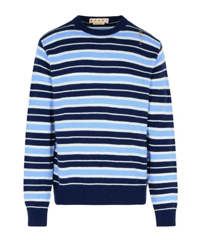 MARNI MARNI STRIPED SWEATSHIRT