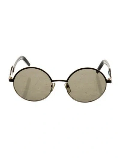 Pre-owned Marni Round Tinted Sunglasses In Multi