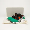 Marni Round Toe Double Strap Sneakers Size In Green