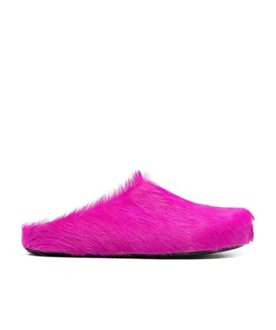 MARNI MARNI FUSSBETT TEXTURED MULES