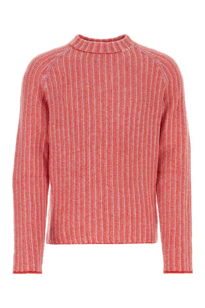 MARNI MAGLIONE IN MISTO LANA RICAMATO UOMO