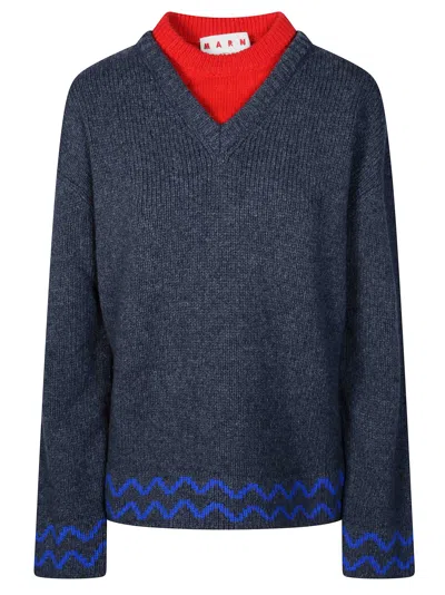MARNI MARNI ROUNDNECK SWEATER FOR WOMEN