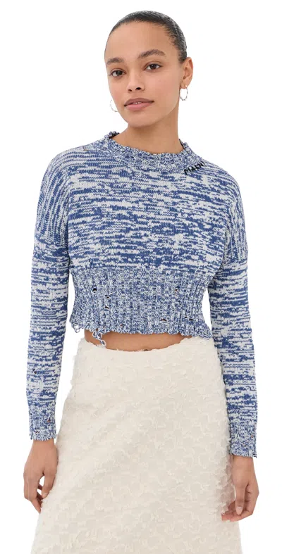 Marni Roundneck Sweater Orion Blue