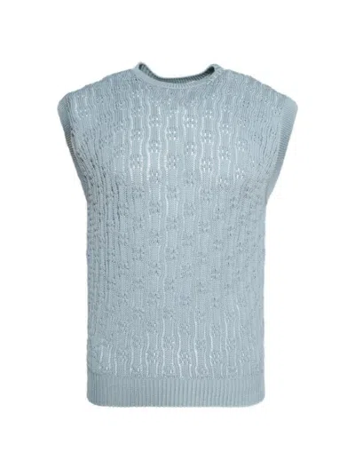 Marni Roundneck Sweater Sky In Blue