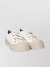 Marni Rubber Sole Sneakers Eyelet Detail