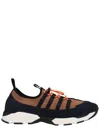 Marni Sneakers Mesh Panels Contrasting Sole Pull Tab