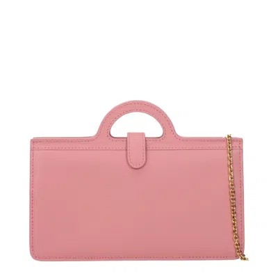 Marni Women's Pink Leather Shoulder Bags