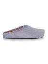 Marni Sabot Made Of Cowhide In Blue