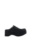 Marni 50 Long-hair Calfskin Clogs
