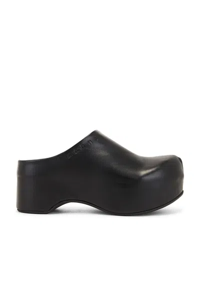 Marni Chunky Clog Sabot With In Black