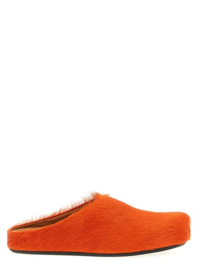 Marni Sabot 'fussbett' In Orange