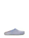 Marni Sabot Made Of Cowhide In Blue