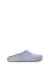 Marni Sabot Made Of Cowhide In Blue
