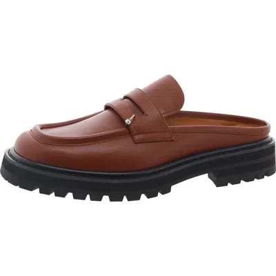 Marni Sabot Mules Mens Leather Loafers