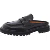 Marni Black Leather Piercing 2.0 Chunky Slip-on Loafers