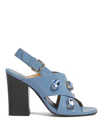 Marni Sandal In Blue