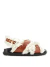 MARNI CRISS-CROSS SANDALS