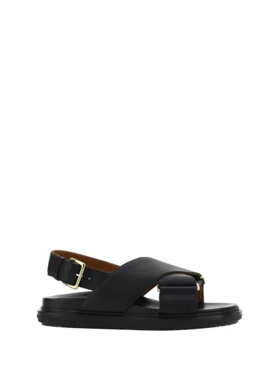 Marni Sandals In Black