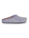 Marni Sabot Made Of Cowhide In Blue