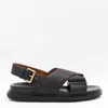 Marni Sandals Blacks And Greys