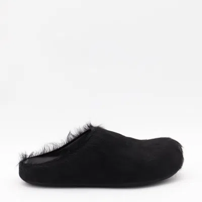MARNI SANDALS BLACKS AND GREYS