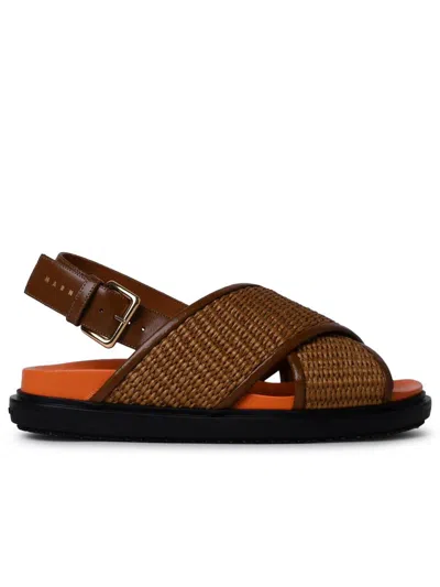 Marni Sandals In Brown