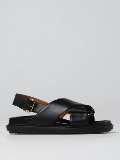 MARNI SANDALS IN LEATHER,382086002