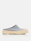 Marni Leather Sabot In Hellblau