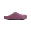 Marni Prune Violet Calf Hair Fussbett Mules