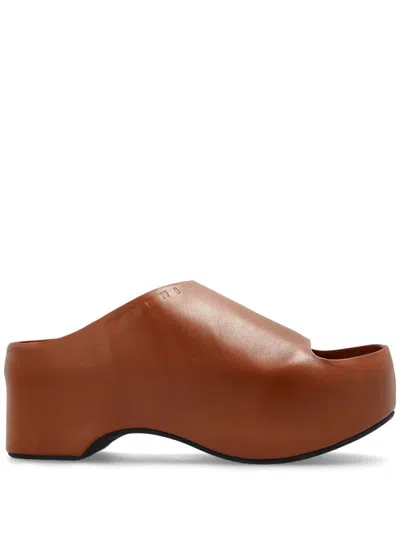 MARNI MARNI SANDALS WITH 75MM WEDGE