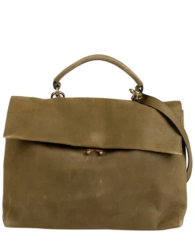 Pre-owned Marni Satchel Tote Shoulder Bag (authentic Pre-loved)