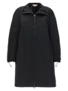 Marni Satin Parka Casual Jackets And Parka In Black